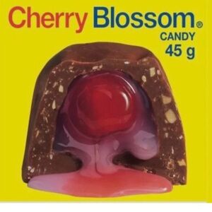 Blossom Cherry Candy 45g lot of 4